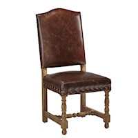 Leather Madrid Side Chair