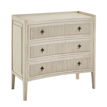 Reeded Chest of Drawers