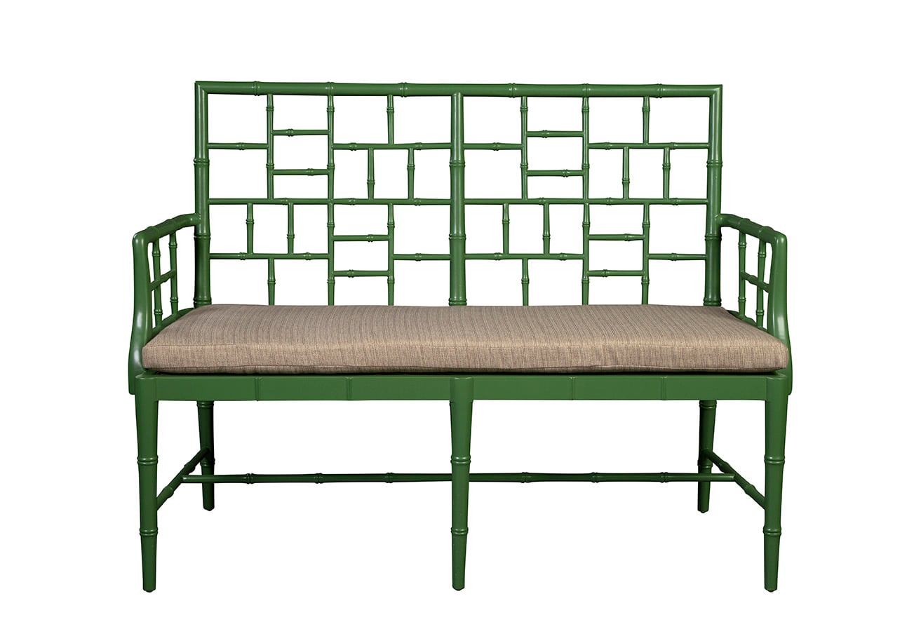 Furniture Classics Furniture Classics Green Belleville Settee
