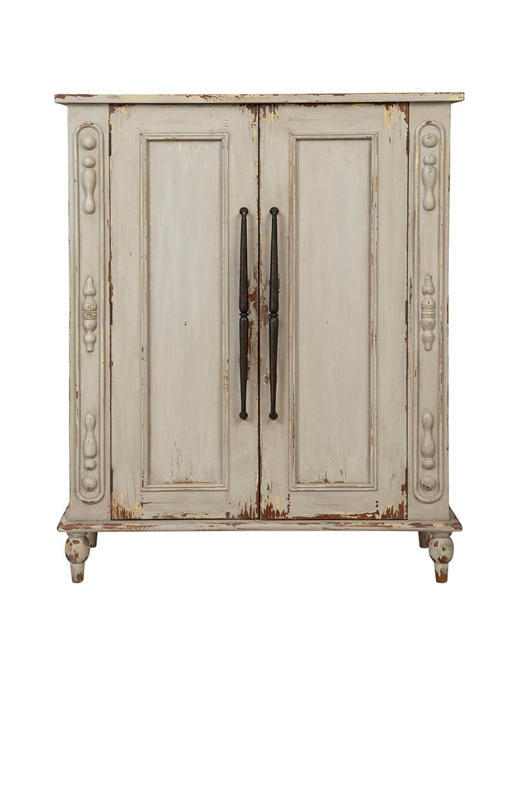 Distressed Bijou Hall Cabinet