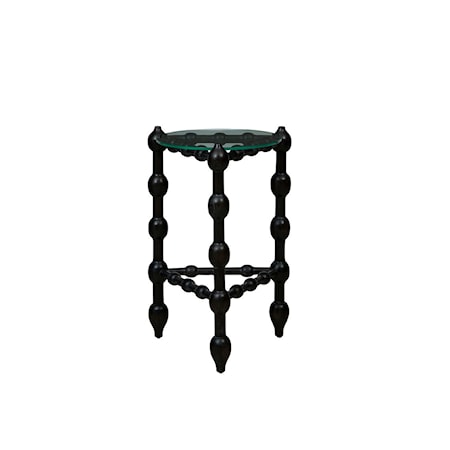 Black Marcos End Table