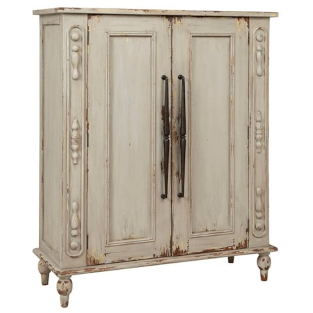 Distressed Bijou Hall Cabinet