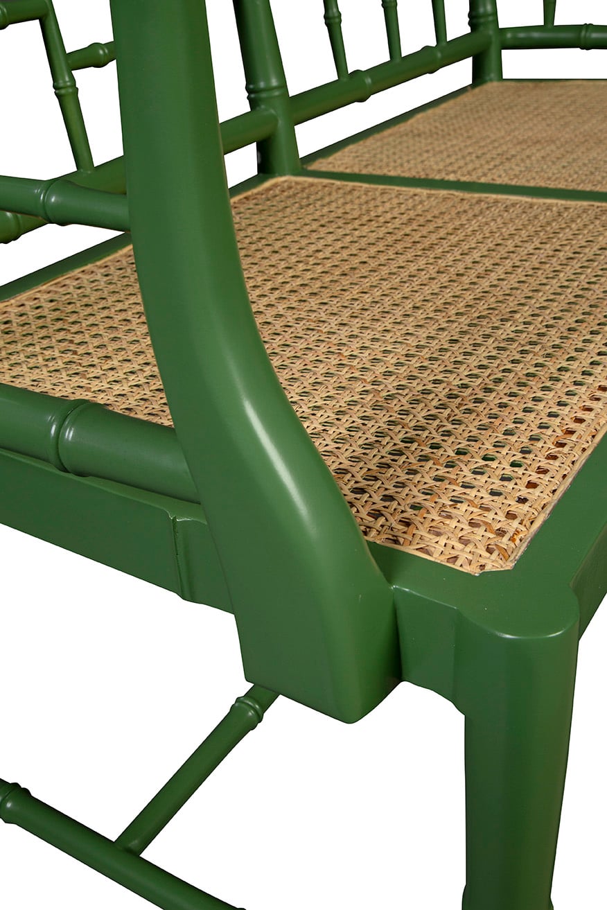 Furniture Classics Furniture Classics Green Belleville Settee