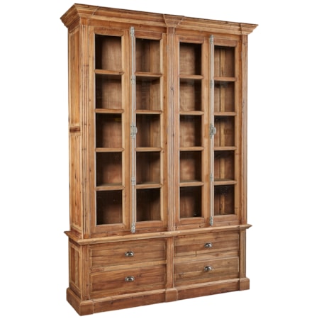 Natural Old Fir Bookcase