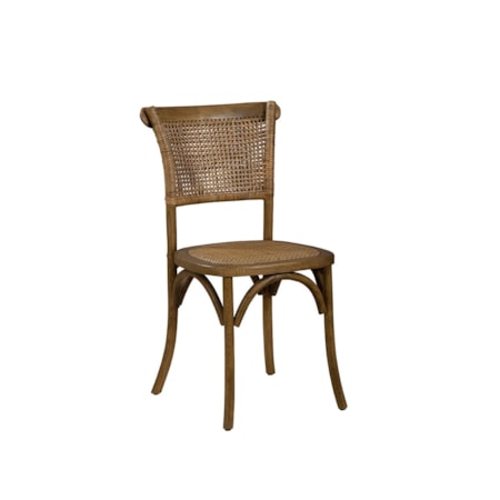 Brown Halsey Side Chair