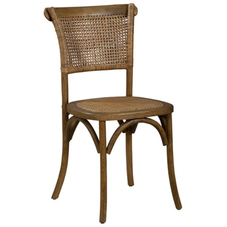 Brown Halsey Side Chair