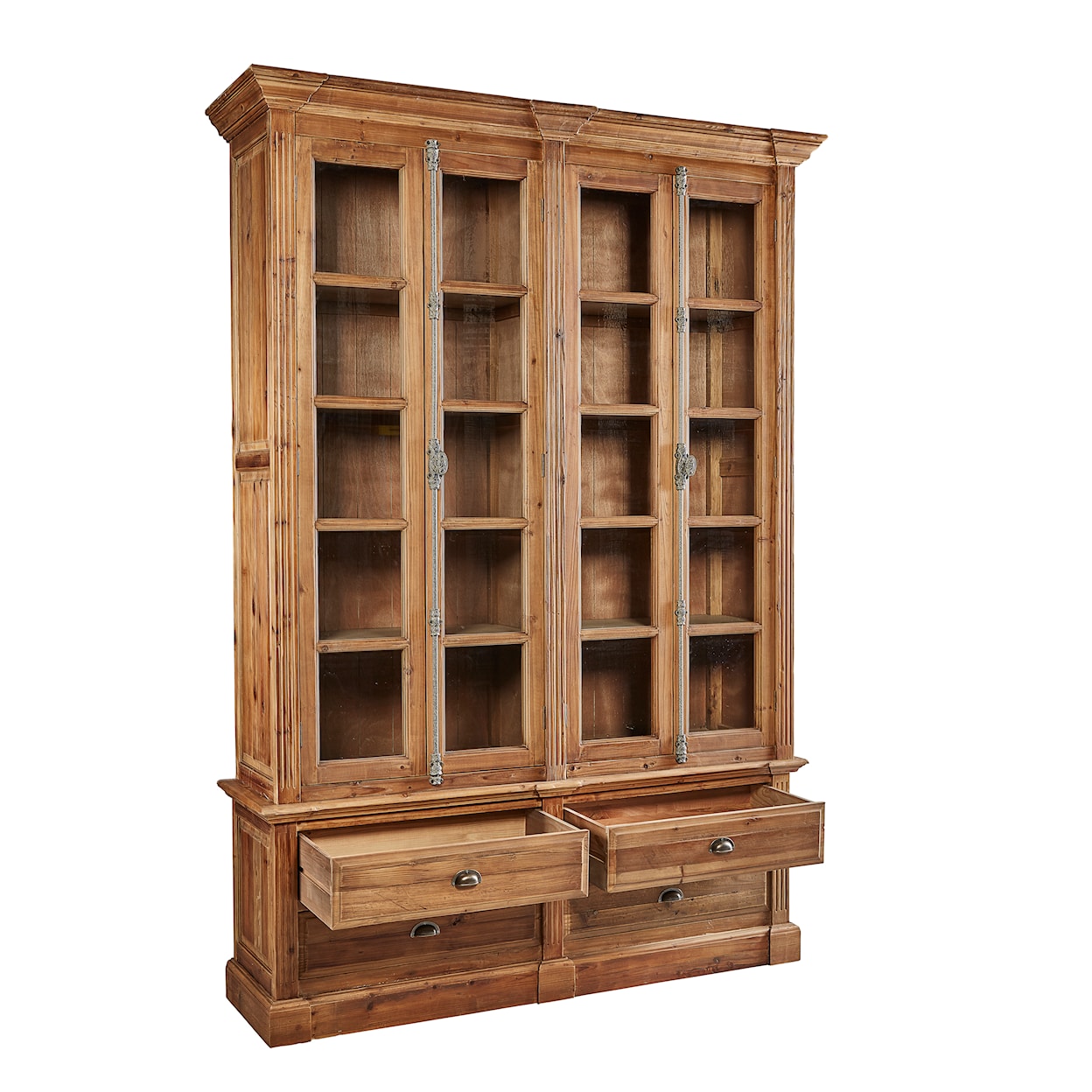 Furniture Classics Cabinets and Display Cases Natural Old Fir Bookcase