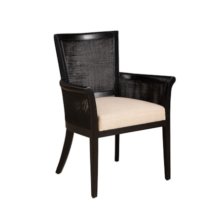 Black Gimble Arm Chair