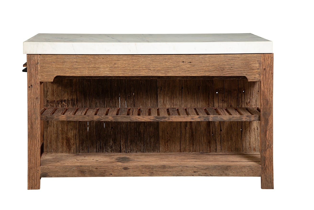 Furniture Classics Furniture Classics Rustic Marble Island