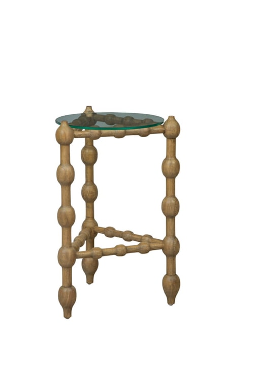 Natural Marcos End Table