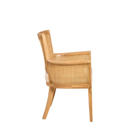 Natural Gimble Arm Chair