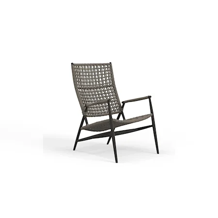 Outdoor Highback Accent Chair