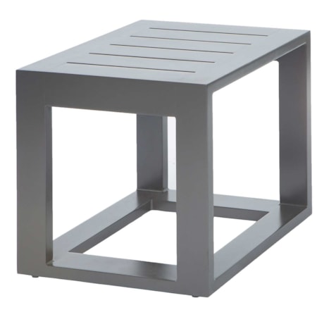 19" Slat-Top End Table
