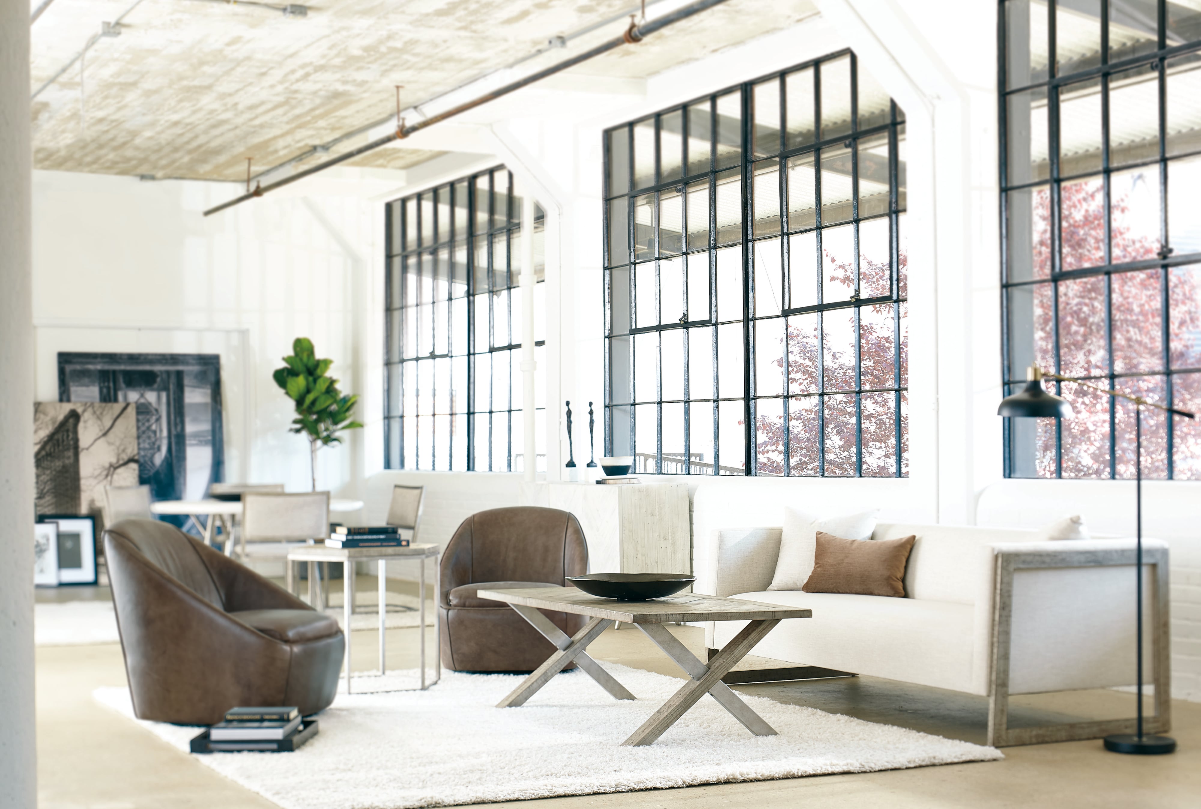 Bernhardt Bernhardt Loft Swivel Chair