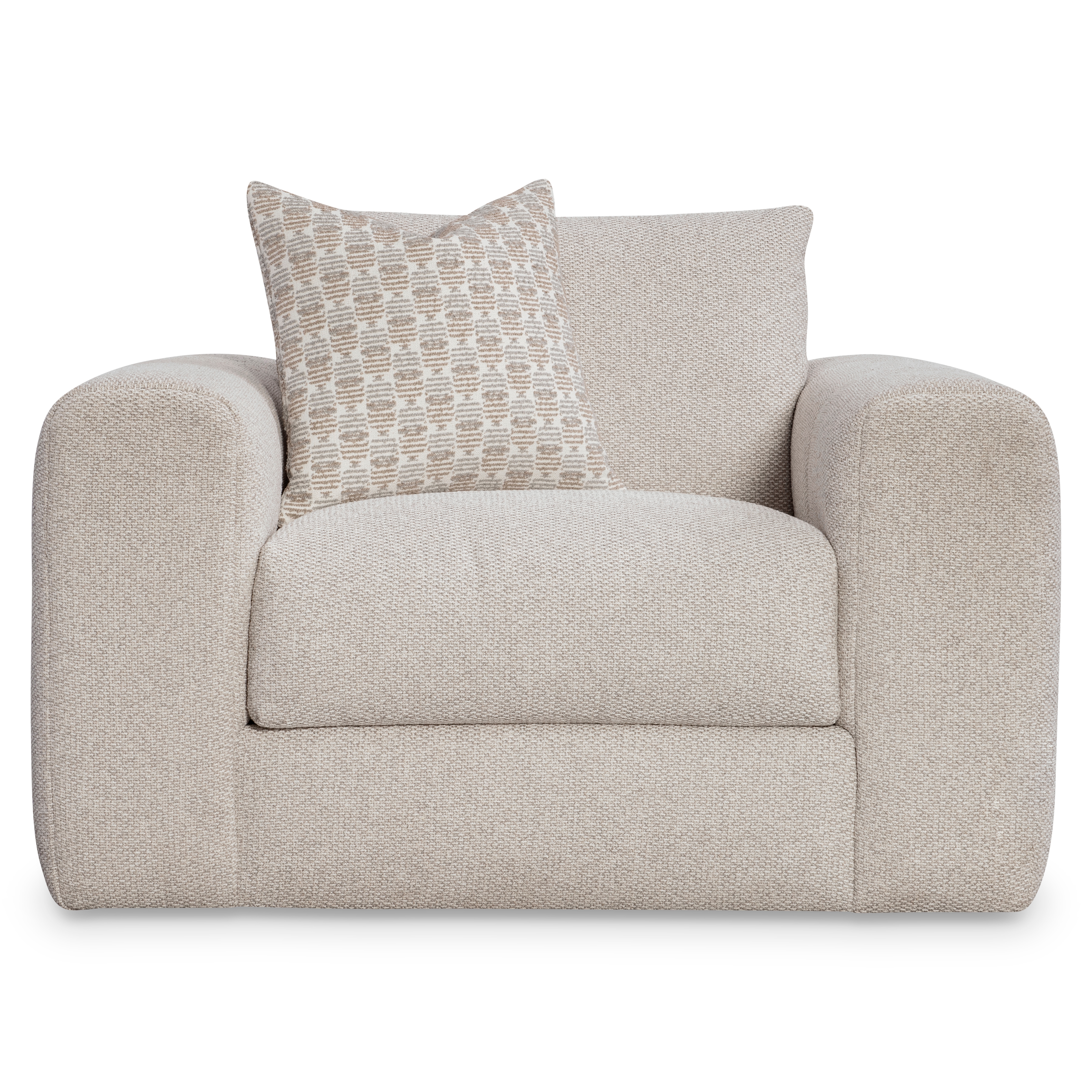 Vista Fabric Swivel Chair