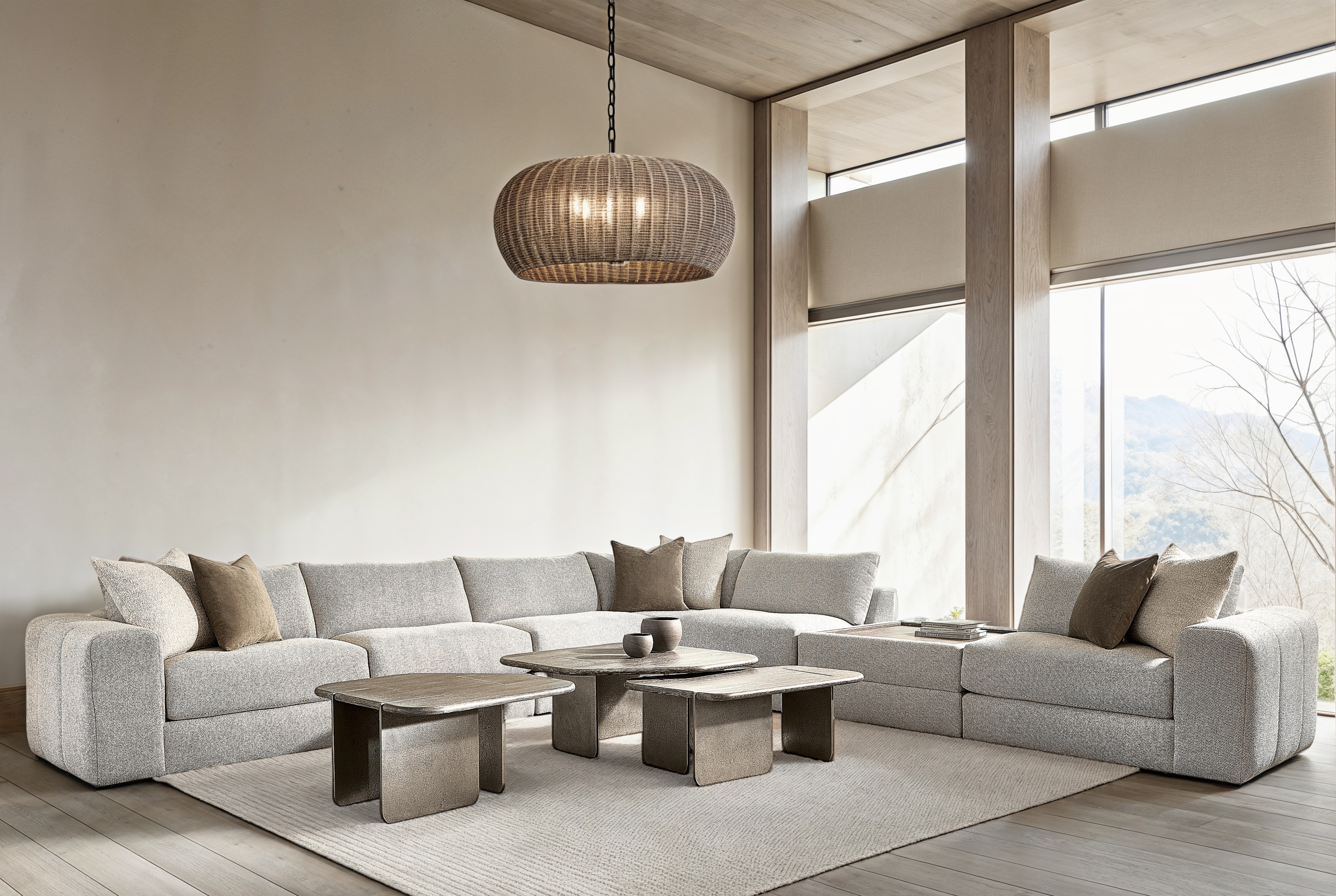 Vista Fabric Sectional