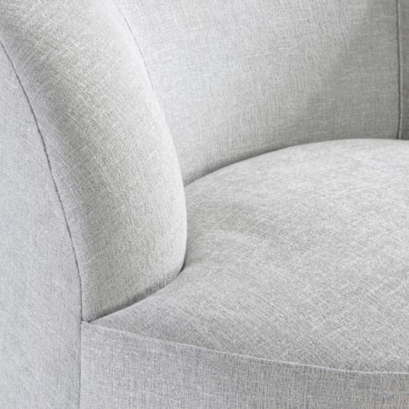 Elle Fabric Swivel Chair