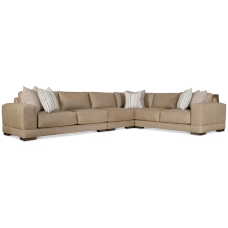 Lars Leather Sectional