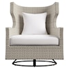 Bernhardt Bernhardt Exteriors Outdoor Swivel Chair