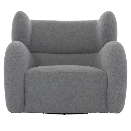 Pablo Fabric Swivel Chair