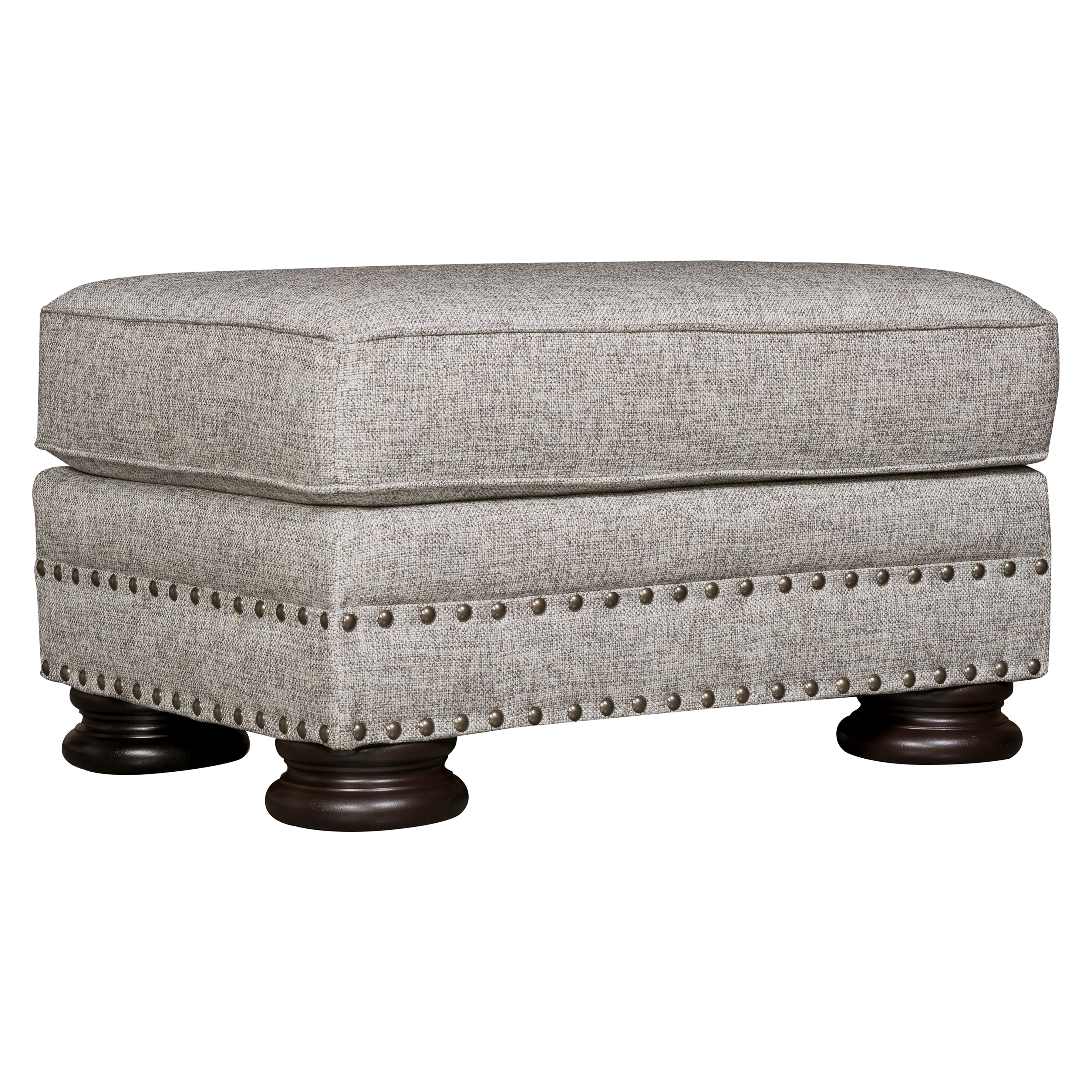 Foster Fabric Ottoman