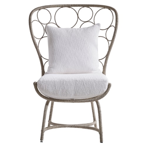 Contemporary Outdoor Accent Chair