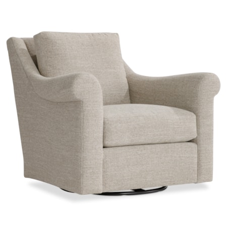 Keirnan Fabric Swivel Chair