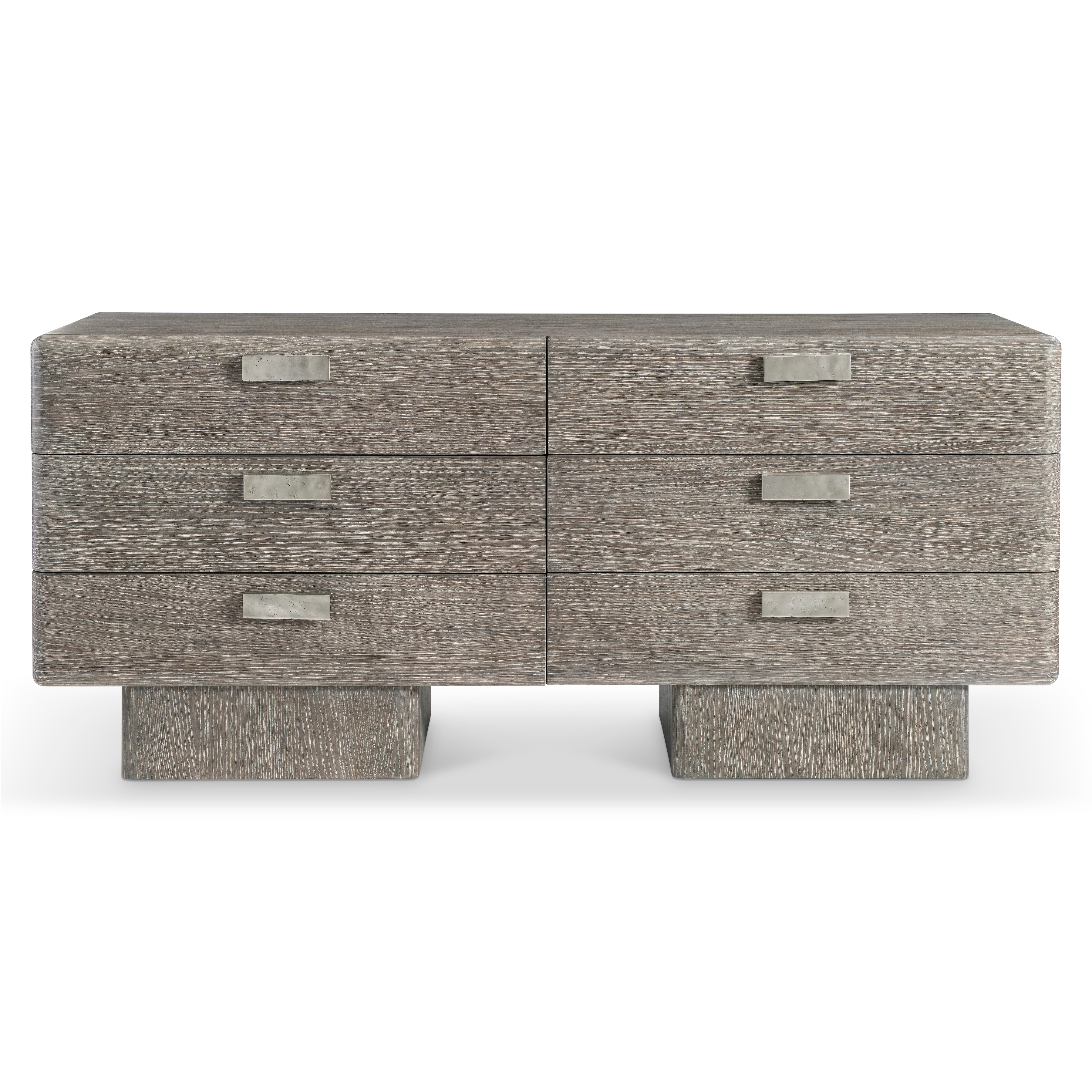 6-Drawer Dresser w/Double Plinth Base