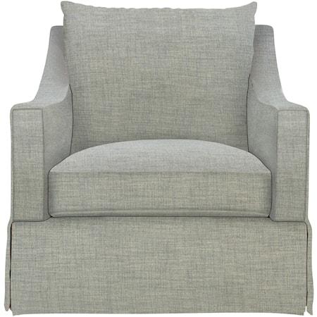 Grace Fabric Swivel Chair