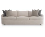 Bernhardt Bernhardt Living Shelter-Arm Fabric Sofa w/Throw Pillows
