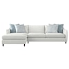 Bernhardt Plush Sectional Sofa