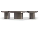 Bernhardt Bernhardt Interiors 26" x 20" Cast Aluminum Cocktail Table