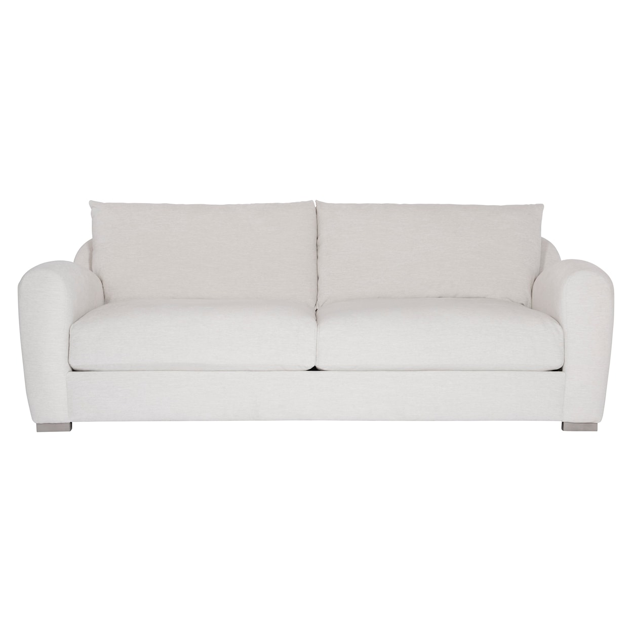 Bernhardt Plush Asher Fabric Sofa Without Pillows