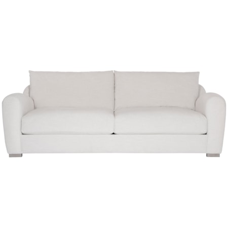 Asher Fabric Sofa Without Pillows
