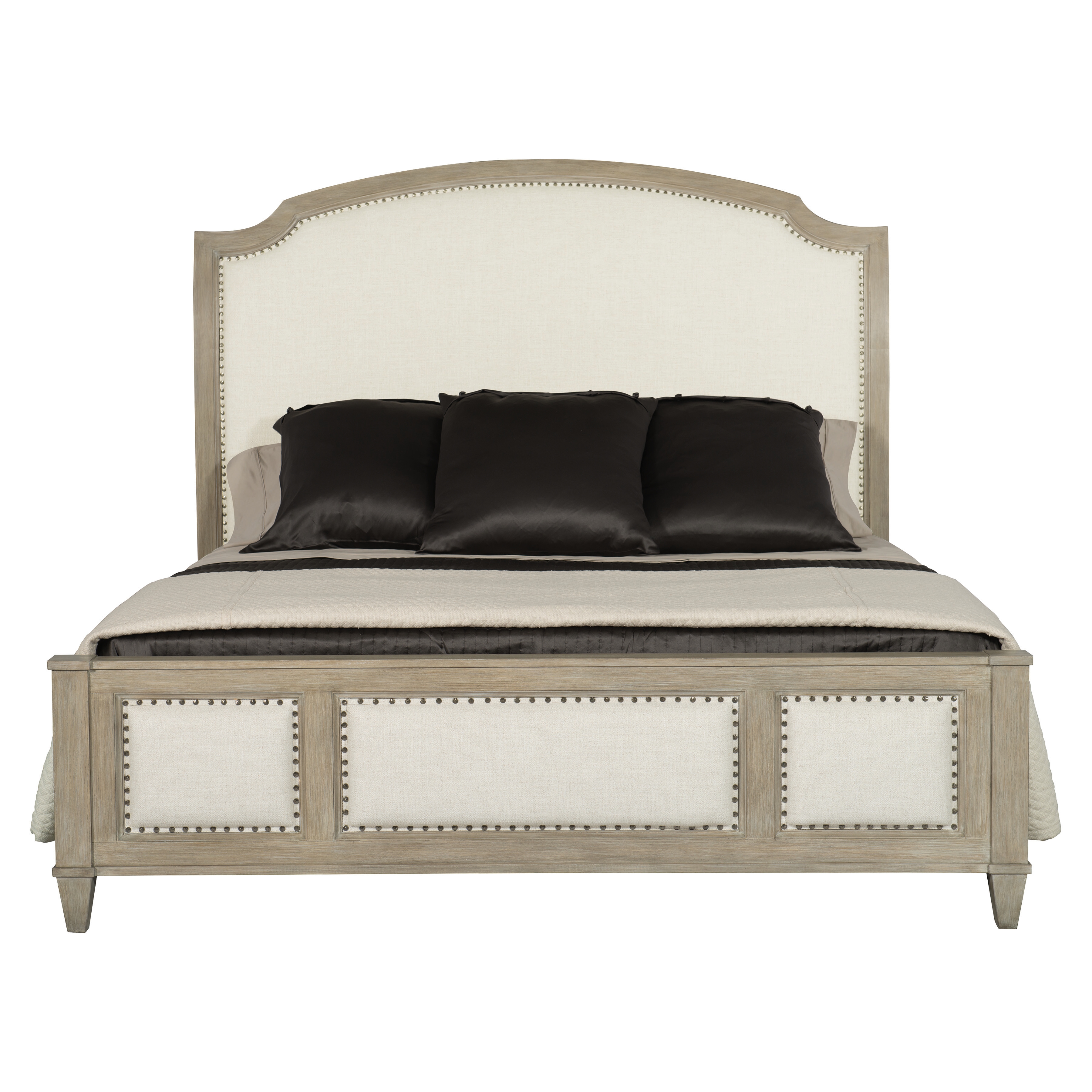 Queen Upholstered Sleigh Bed