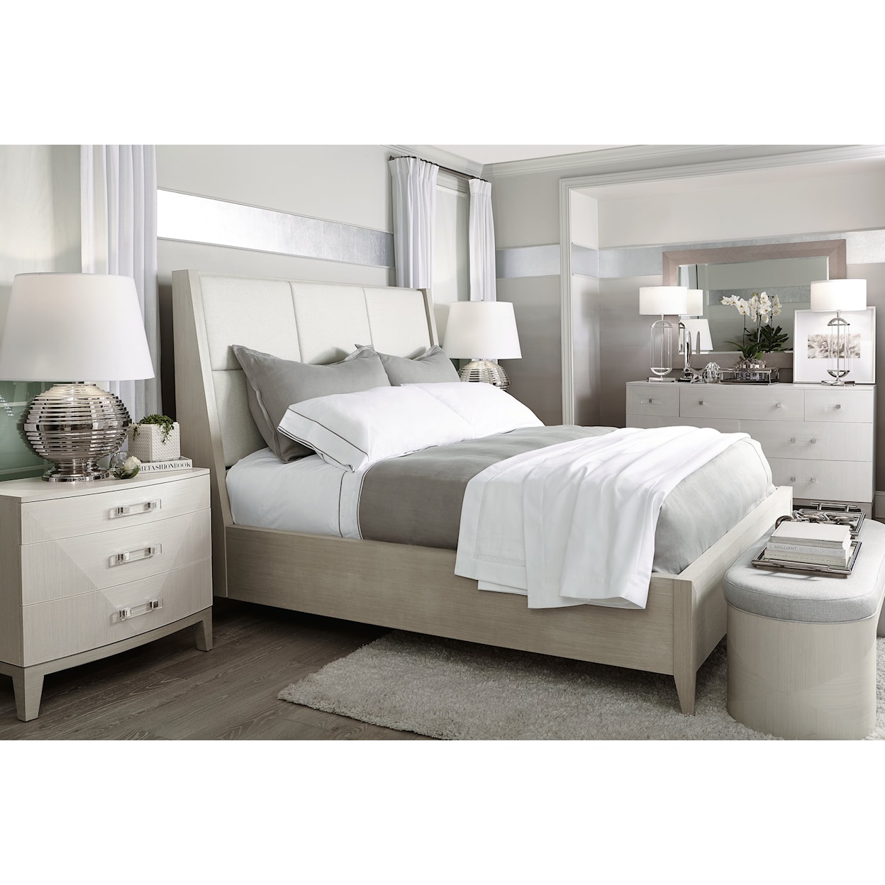 Bernhardt Axiom Axiom King Panel Bed