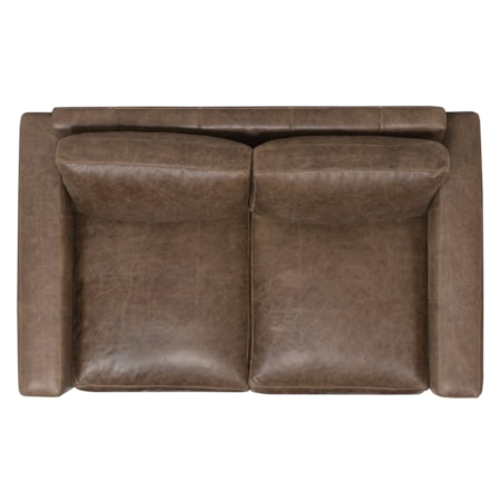 Dawkins Leather Loveseat