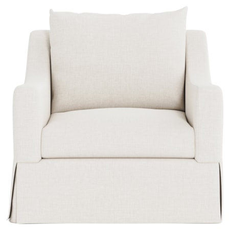 Grace Fabric Swivel Chair