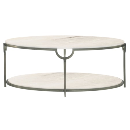 Oval Cocktail Table