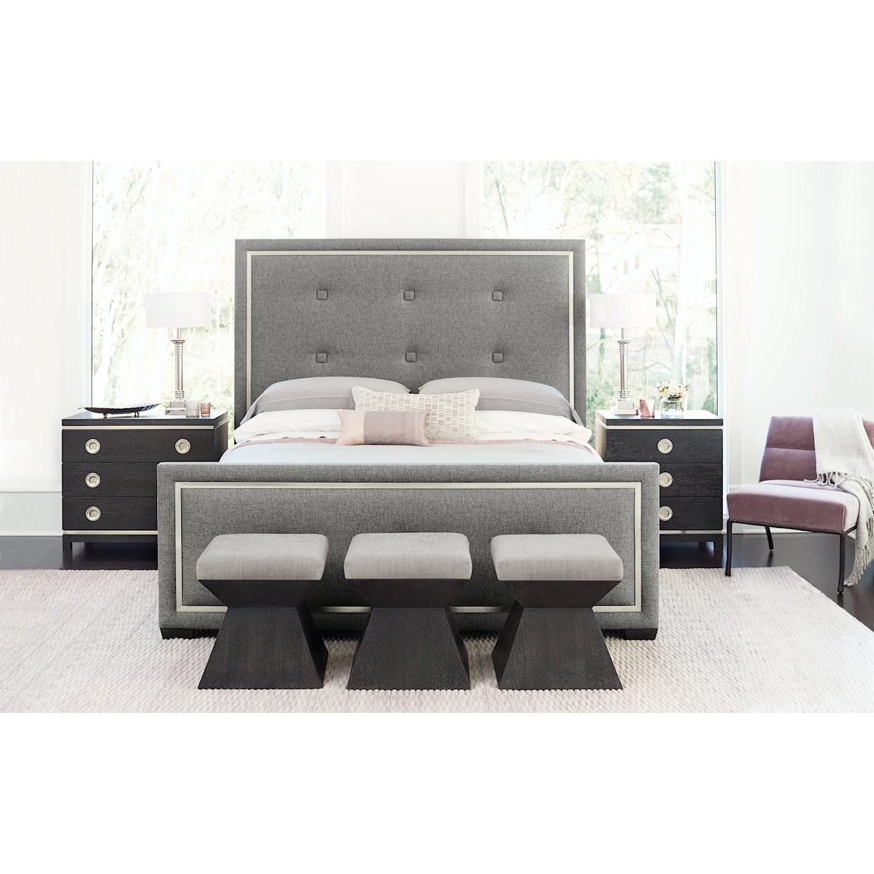 Bernhardt Decorage King Panel Bed