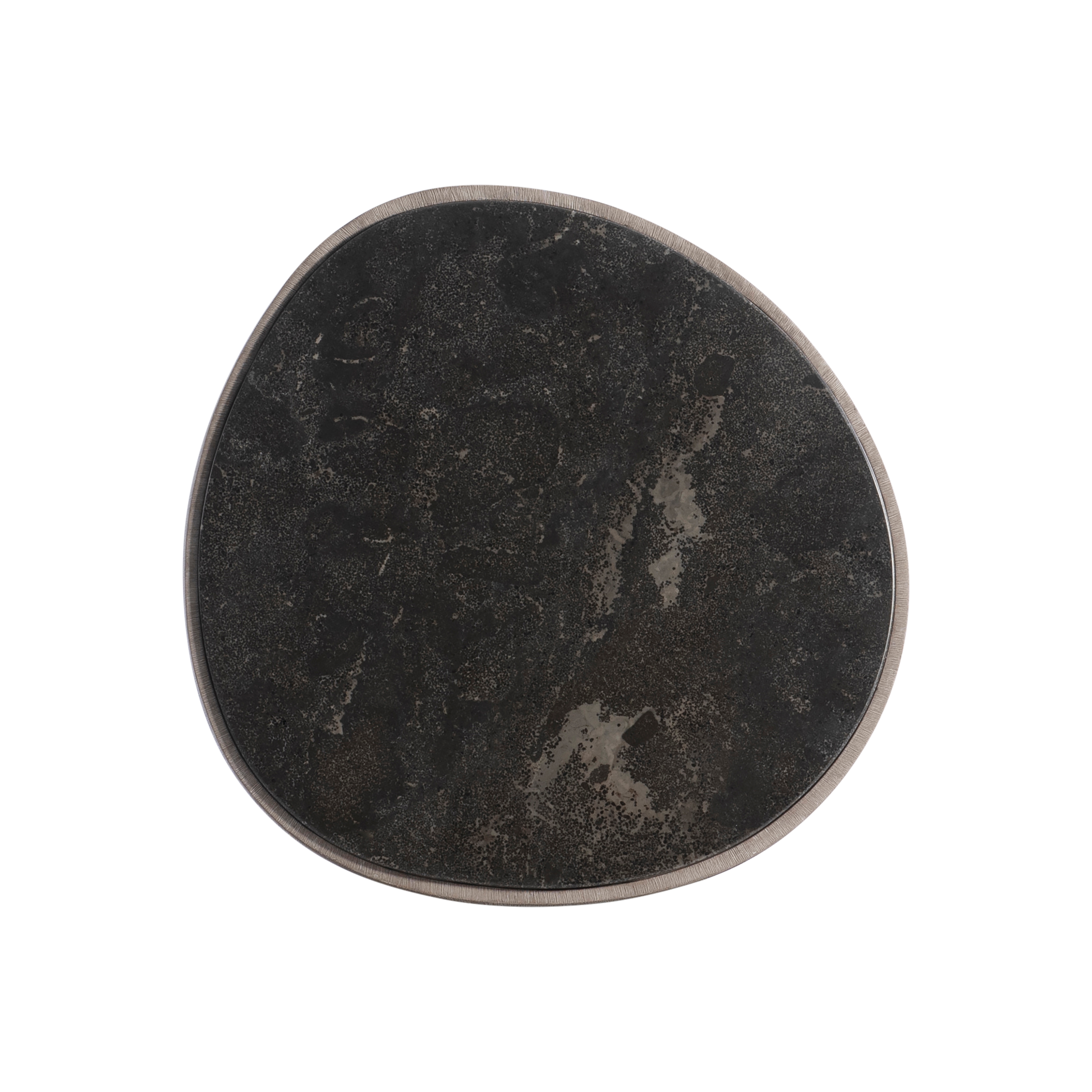 Bernhardt Bernhardt Interiors Drum Side Table w/Bluestone Top