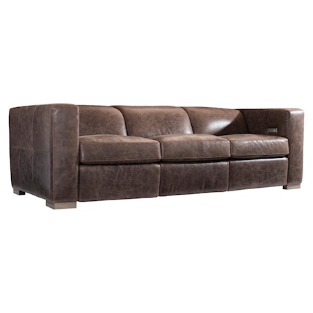 Arrezio Leather Power Motion Sofa