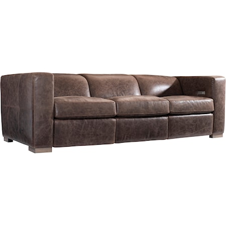 Arrezio Leather Power Motion Sofa