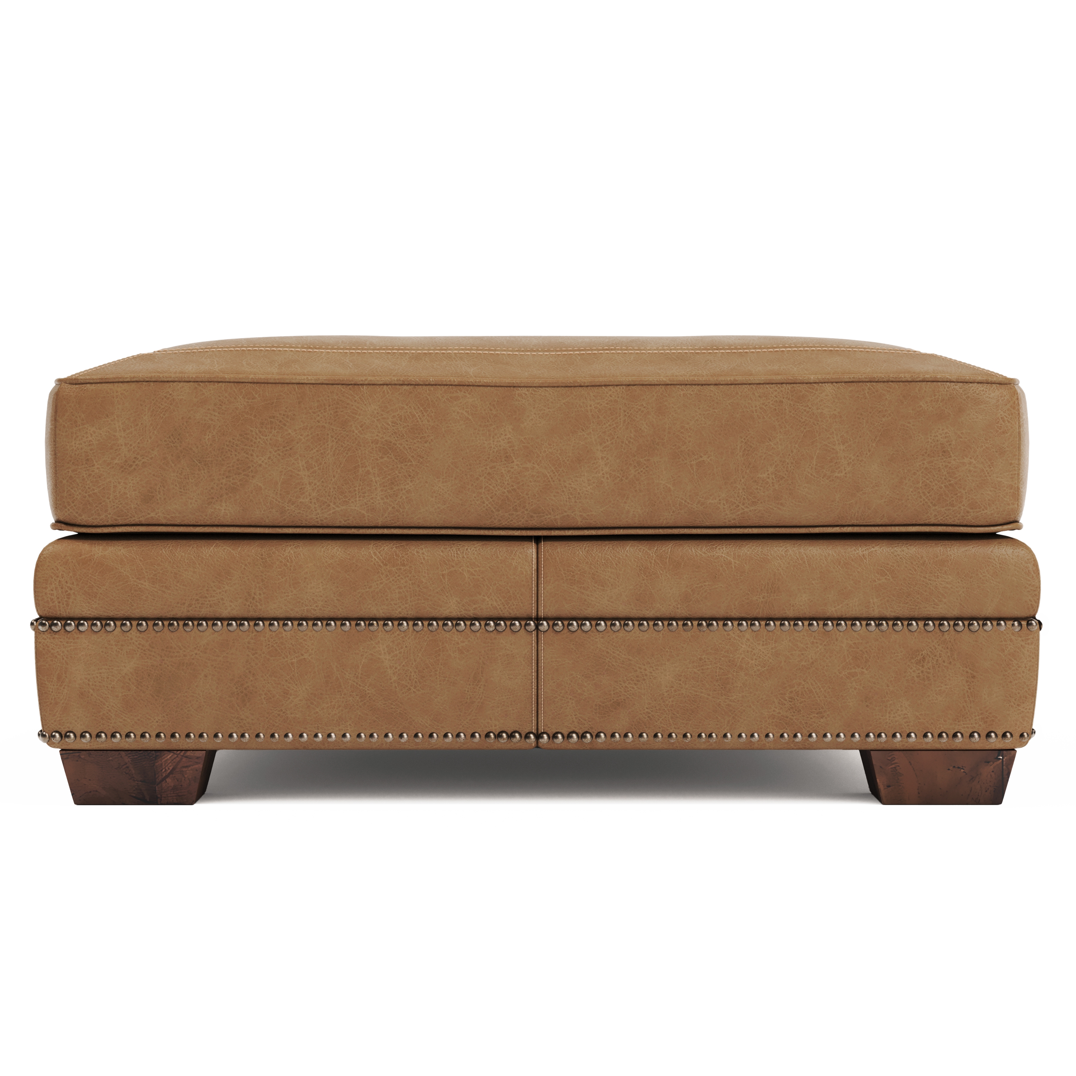 Grandview Leather Ottoman