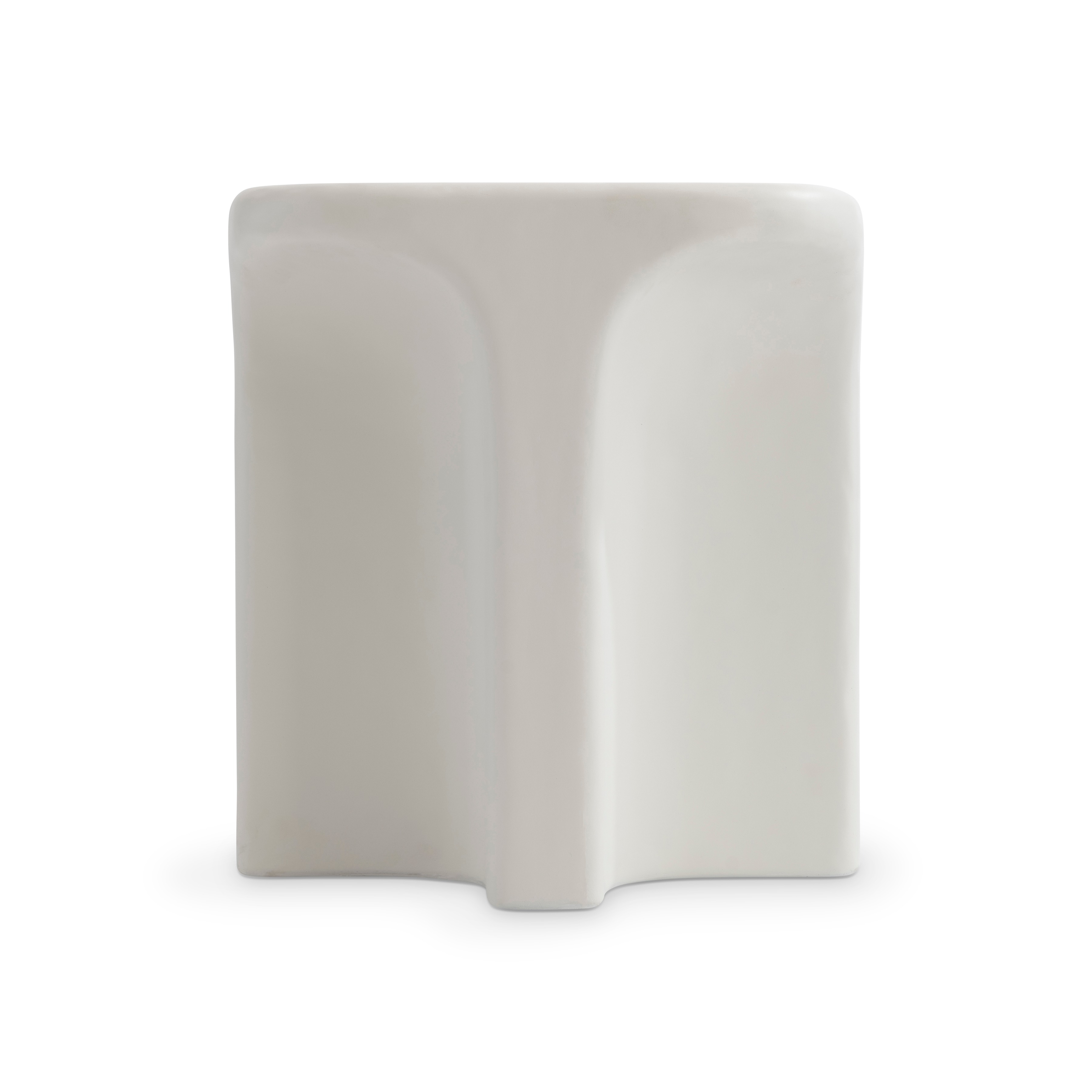 Sculptural Outdoor Side Table