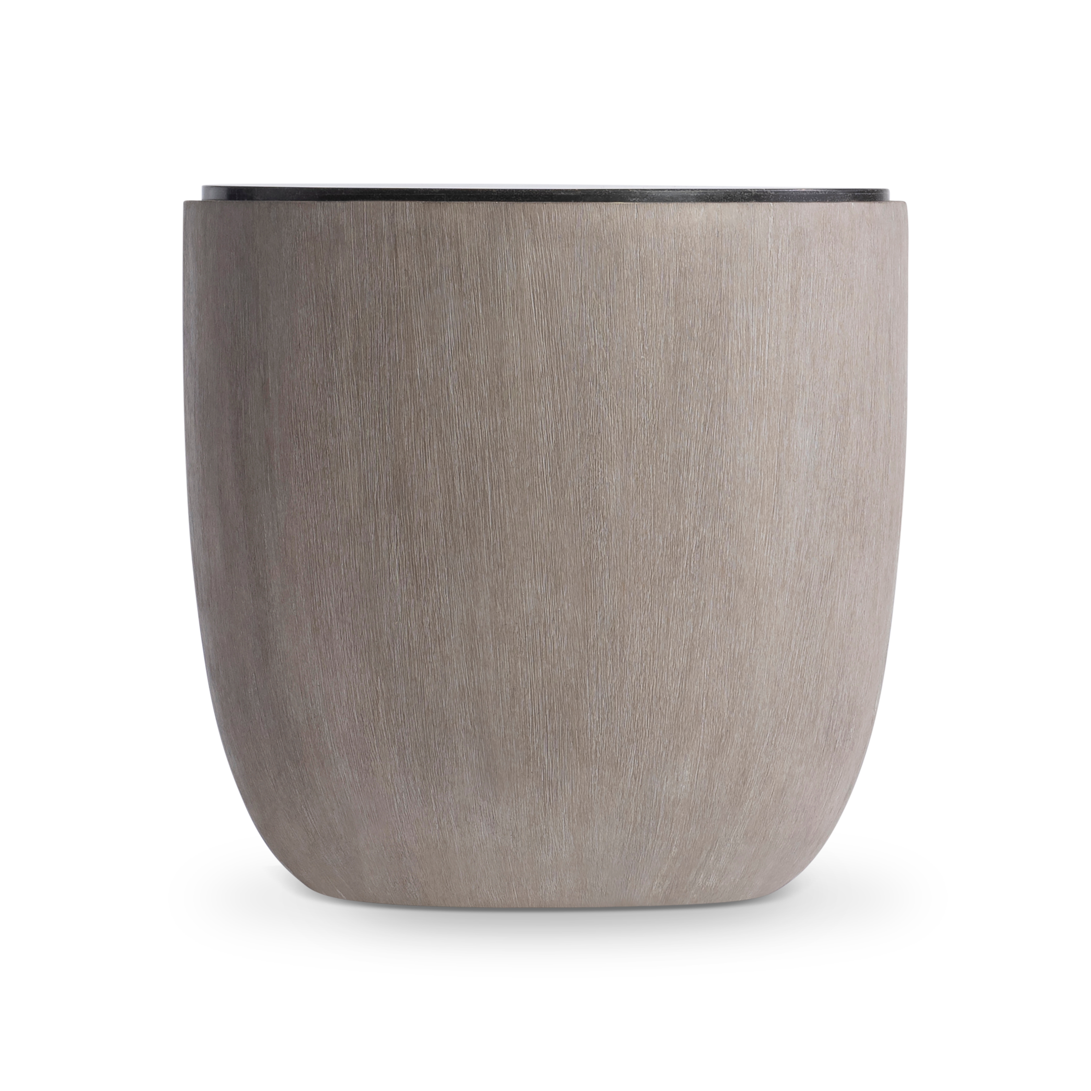 Bernhardt Bernhardt Interiors Drum Side Table w/Bluestone Top