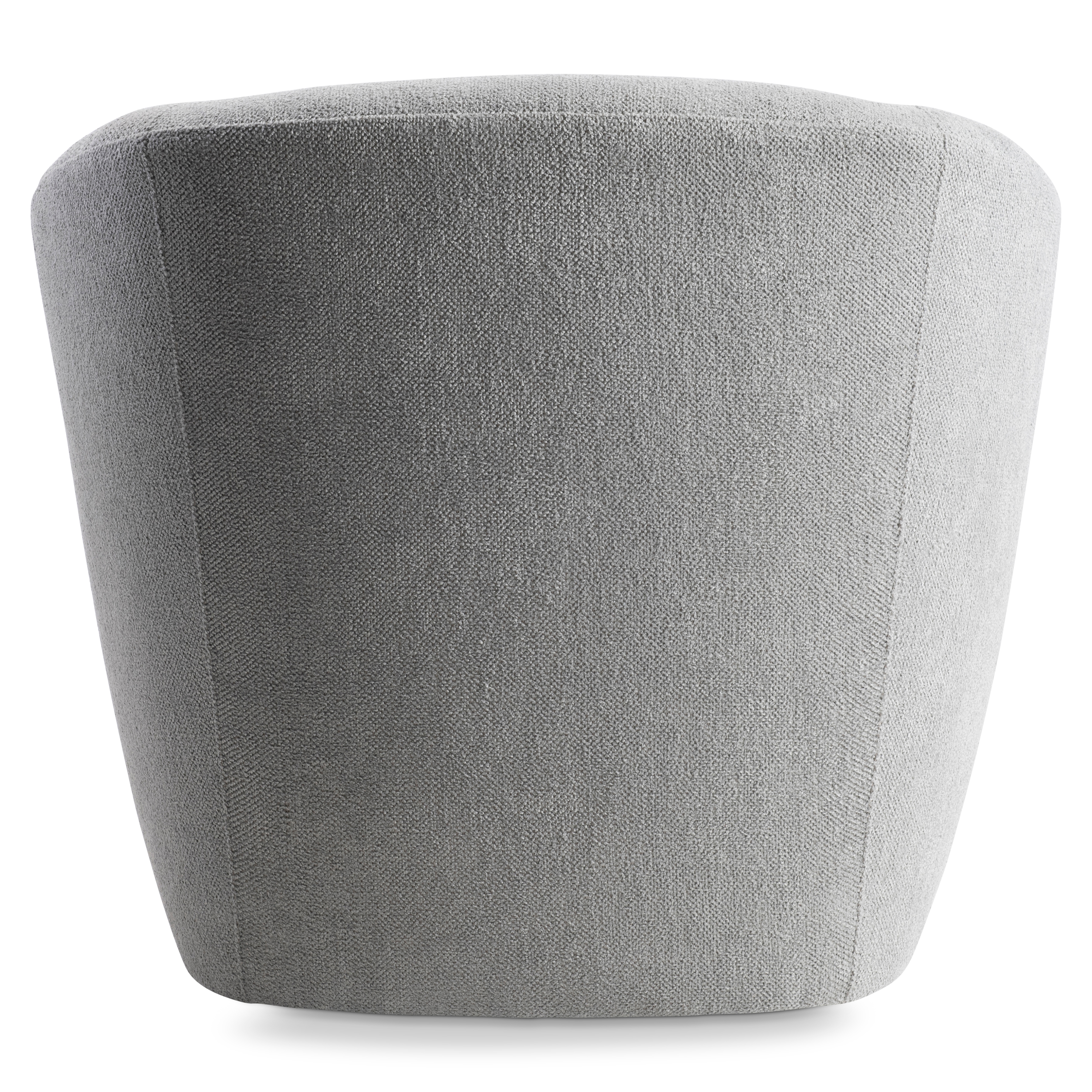 Fabric Swivel Chair w/Sheltered Back