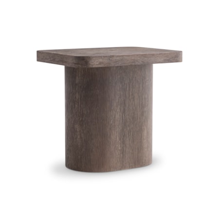 Pedestal Side Table