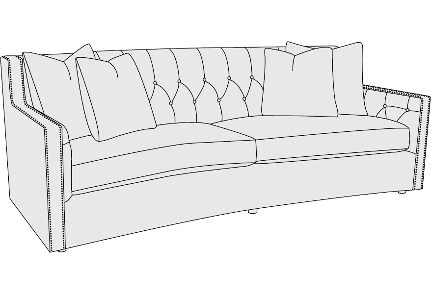 Bernhardt Living Candace Fabric Sofa by Bernhardt at Baer's Furniture