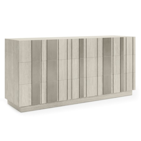 6-Drawer Dresser w/Push-to-Open Drawers